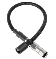 Bbmart Auto pièces de voiture de rechange fil de bougie d'allumage 1121500118 câble d'allumage 44cm pour Mercedes Benz classe C classe E Ml Slk 320 acier