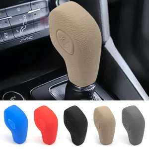 Copertura del pomello del cambio del cambio in Silicone per Ford EcoSport Escape Fusion C-Max Energi Wagon Fiesta Focus Transit Van <span class=keywords><strong>Escort</strong></span> Mondeo - Product Image 5