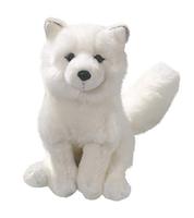 Peluche renard arctique, jouet Super doux, personnalisé, blanc, cadeau mignon