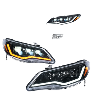 ไฟหน้า LED 12V ใหม่ 8000 ลูเมนส์ 8000K สำหรับรถยนต์ FD FD1 FD2 FD3 ปี 2005-2012 ซีดาน และ Acura CSX รุ่นที่ 8 - Product Image 1