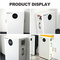Batterie Sunket 16 kWh LiFePO4 avec panneaux solaires et onduleur, batterie solaire au lithium 6000 cycles profonds