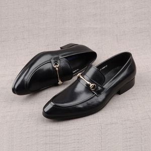 Zapatos de Vestir Formales para Hombre, Precio al por Mayor Personalizado, Zapatos de Boda Elegantes y a la Moda, Estilo Italiano Oxford, con Aumento de Altura - Product Image 5