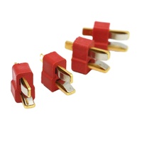 Connecteurs de batterie RC pour voiture, type T, mâle et femelle, petits, unisexes, 30A, pour batterie LiPo RC, en laiton et nylon
