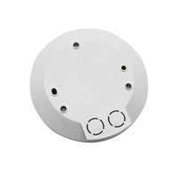 Détecteur de mouvement micro-ondes ultra-plat à haute sensibilité 5,8 GHz, monté au plafond, 360 degrés, portée de détection de 2 à 8 m et temporisation réglable