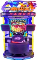 Konsol Game arkade jalanan Retro yang mendorong gym