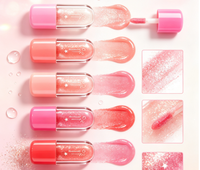 SIYPING Gloss à lèvres scintillant hydratant 6 couleurs, effet repulpant, maquillage liquide pour les lèvres