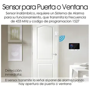 Il sistema di allarme senza fili di sicurezza con il sensore magnetico della finestra e della porta per il commercio domestico o il quartiere funziona tramite il telefono cellulare - Product Image 6