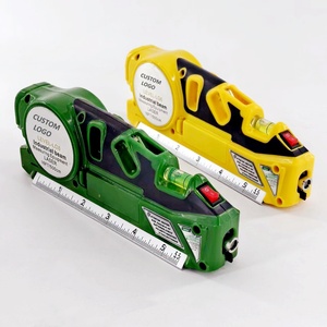 Dewen Đa Năng Chéo Dòng <span class=keywords><strong>Laser</strong></span> 8 Feet Đo Băng Cai Trị Điều Chỉnh Tiêu Chuẩn Và Metric Cai Trị <span class=keywords><strong>Laser</strong></span> Mức Độ Dòng Công Cụ - Product Image 2