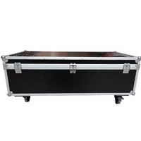 Caisse de transport professionnelle en aluminium étanche pour câbles audio