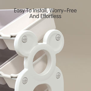 Rangement de jouets enfants, meubles de bébé, plastique, mobile, personnalisé, coin de <span class=keywords><strong>coffre</strong></span>, armoire avec tiroir, armoires pour enfants, pour l'école maternelle - Product Image 3