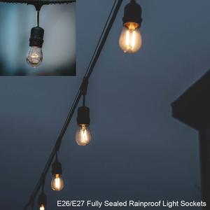 E26/E27 hoàn toàn kín cao su không thấm nước ánh sáng Ổ cắm bóng đèn giữ đèn với dây - Product Image 6