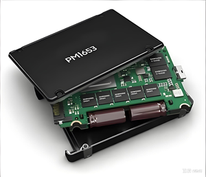 MZILG3T8HCLS-00A07 <b>Hard</b> <b>Drive</b> 3.84TB SSD SAS 24Gb/s 2.5in x 15mm Standard - PM1653 Series - Product Image 6