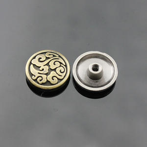 <span class=keywords><strong>กระดุม</strong></span>โลหะลายเมฆมงคล ขนาด 15 มม. ทำจากโลหะผสมสังกะสี แบบเกลียว สำหรับตกแต่งกระเป๋าหนัง เข็มขัดหนัง และอานม้า - Product Image 2