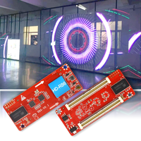 Carte de réception Huidu HD-RB6 pour système de contrôle synchrone haute performance pour panneau d'affichage LED couleur pleine pour extérieur et intérieur
