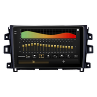Lecteur DVD de voiture 10 pouces Android 15 Stéréo de voiture Audio 8 cœurs pour Nissan NAVARA Frontier NP300 2011-2016 BT WIFI 4G LTE