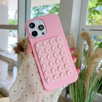 Support pliable In STYLES pour coque de téléphone portable Apple 16 Pro Max, iPhone 17, 16, 15, 1Plus, protection anti-chute en silicone