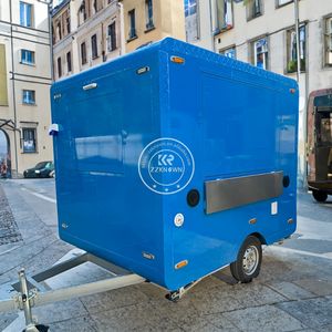 Carrito de Comida de Madera 2025, Camión de Comida a Gas, Remolque de Concesión de Estados Unidos con Parrilla para Barbacoa, Remolque de Catering en Venta - Product Image 3