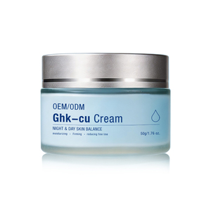 Crème OEM Ghk-cu pour le cou, raffermissante, anti-rides, peptides hydratants, pour éclaircir la peau et régénérer le collagène - Product Image 3