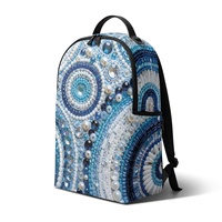 Sac à dos portable personnalisé, durable, imperméable, léger, spacieux, tendance, avec fermeture éclair, en nouveaux matériaux, vente en gros
