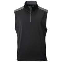 Chaleco de golf reversible de alta calidad para hombre, tela de nailon transpirable de estilo formal con bordado de logotipo personalizado para trabajar en otoño