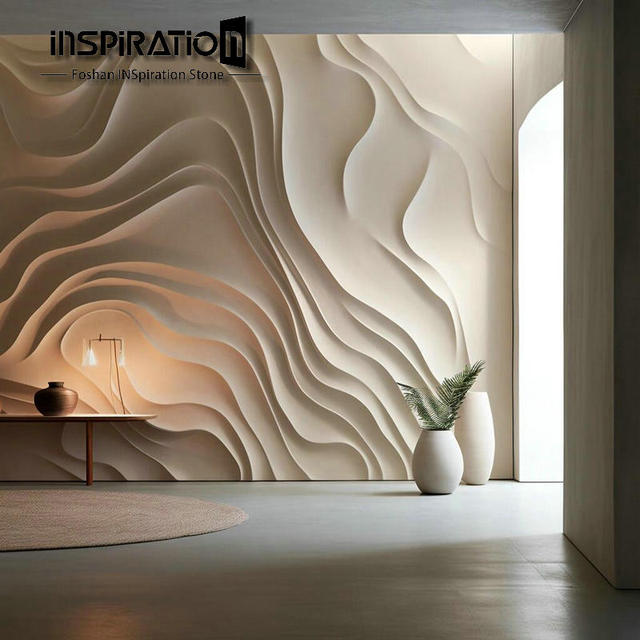 Custom Architectural Wall Slab GRG GRC Fiberglass Decorative Wall Cladding for Building Facade