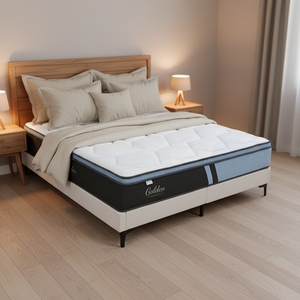 Hipoalerjenik, İyi Uyku İçin, Yatak Odası Ev Kalitesi, Kraliçe Boy Hibrit Sünger Rulo Kutu Paket Yaylı Yatak - Product Image 6