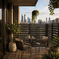 Panneaux de clôture en aluminium résidentiels pour jardin et cour, résistants à la rouille, système de clôture décorative en métal pour la protection de l'intimité