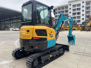 Excavadora Compacta de 3 Toneladas, Giro de Cola Cero, Alta Maniobrabilidad, Kubota U30, Mini Excavadora Usada - Product Image 3