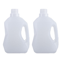 Bouteille de Détergent à Lessive en Plastique HDPE Colorée de Haute Qualité HBC 2L 3L 5L pour Emballage de Savon Liquide