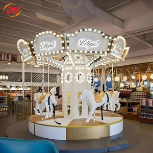 Manège portable à faible investissement pour enfants, petit équipement de divertissement, forme personnalisée pour aire de jeux intérieure et carnaval - Product Image 1