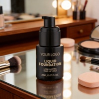Fond de teint liquide 20 ml avec logo personnalisé, imperméable, uniformise le teint, fini mat, cosmétiques en gros, marque privée, OEM