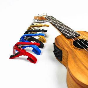 Capo de guitarra de Metal, guitarra acústica popular, capo de ukelele, capo de afinación, accesorios de guitarra ecológicos - Product Image 1