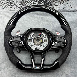 Volante Deportivo de Fibra de Carbono Real Personalizado para <span class=keywords><strong>BMW</strong></span> <span class=keywords><strong>CS</strong></span> 2024 <span class=keywords><strong>M3</strong></span> F30 G20 G30 E60 <span class=keywords><strong>E46</strong></span> E90 M5 F10, Volante Deportivo de Cuero - Product Image 5
