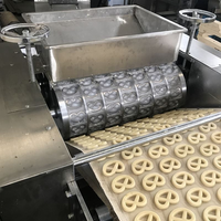 Machine à fabriquer des biscuits mous, petite machine à imprimer des biscuits croustillants en forme de sablés, moule rotatif pour craquelins, ligne de rouleaux pour boulangerie