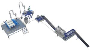 Garis pengolahan singkong Turnkey-mencuci, mengupas, menggiling, pengeringan, kemasan - Product Image 2