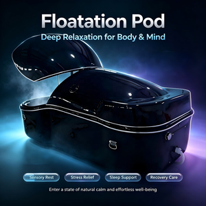 Capsula di Flottazione Terapeutica per Rilassamento Corporeo, Terapia di Deprivazione Sensoriale, Vasca Galleggiante per Riduzione dello Stress e dell'Ansia - Product Image 6