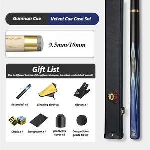 Gậy cơ bi-a Omin thủ công cổ điển, bán chạy, nguyên bản, 3/4 hoặc 1 cây, ngọn 9.5mm 10mm - Product Image 5