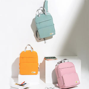 Mochila Plegable Personalizada de 13 Pulgadas, Impermeable, Unisex, para Estudiantes, de Color Sólido, para Viajes y Ocio - Product Image 1