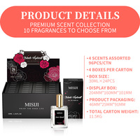 Vaporisateur de parfum floral portable 30 ml pour femme, longue durée, usage quotidien, format échantillon, original – Meilleures ventes