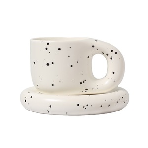 Tasse à café en céramique de 14 oz avec grande poignée tasses à café mignonnes pour café, thé, cappuccino, cacao - Product Image 3