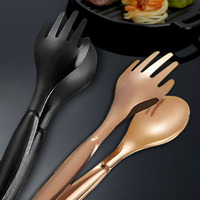 Vente en gros d'acier inoxydable épaissi nourriture pain sandwich buffet assiette cuisine multifonctionnel barbecue cuisine clip main clip