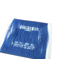 Étiquettes tissées en satin de haute qualité, à haute densité, tissées pour vêtement, offre spéciale