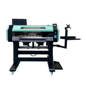 2024 Factory Dual Heads I3200 DTF PET Transfer Film Printer Machine Powder Shaker and Dryer DTF Printer for tshirt printing