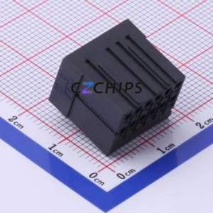 J21DF-12V-KX-L Housing (Wire-to-Board / Wire-to-Wire) P=2.5mm Connector 2x6P 2.5mm 4mm 2 - Product Image 2