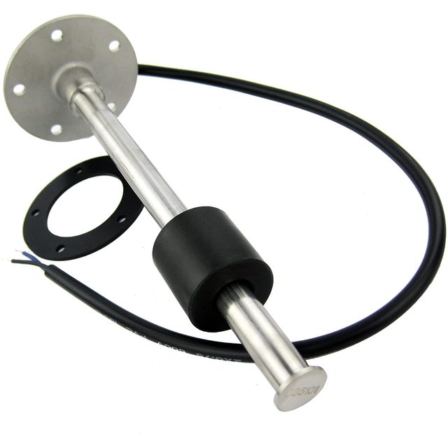 200mm Oil Level Gauge diesel Generator Fuel Tank Level Sensor for Truck