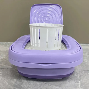 <span class=keywords><strong>Machine</strong></span> à <span class=keywords><strong>laver</strong></span> portable mini 9L à vente chaude, intégration <span class=keywords><strong>de</strong></span> la séchage et des fonctions entièrement automatiques, pliable pour une utilisation à la maison et en voiture - Product Image 2