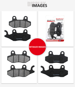 Pastilla de Freno para Motocicleta FA165 para KAWASAKI KLF300 KVF650 KVF750 KRT800 KAF820 KAF1000 SUZUKI LT-R450 <span class=keywords><strong>YAMAHA</strong></span> YFZ450 YXR660 YFM700 - Product Image 5