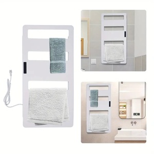 ราวแขวนผ้าเช็ดตัวแบบไฟฟ้า 3 ชั้น ติดผนัง ที่แขวนผ้าเช็ดตัวแบบกันน้ำ - Product Image 2