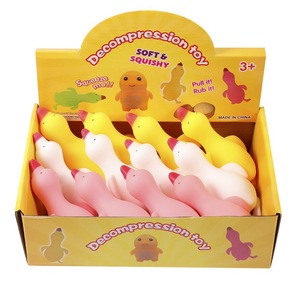 Juguete Antiestrés de Pato de Dibujos Animados, TPR Vinilo, Alivio del Estrés para Niños y Adultos, Unisex, Rango de Edad de 2 a 4 Años - Product Image 2