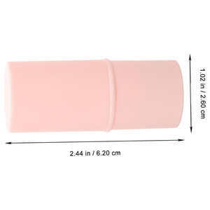 Tubo de Bálsamo Labial Mini Personalizado al por Mayor, Capacidad de 6g, Tubo de Lápiz Labial de Plástico Vacío en Colores Rosa, Negro y Blanco, Material ABS/PP, Impresión Serigráfica - Product Image 2